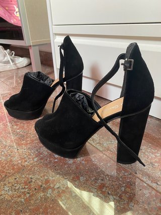 zapatos tacón pierre cardin