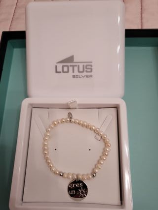 Pulsera Lotus Silver nueva