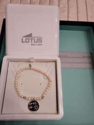 Pulsera Lotus Silver nueva