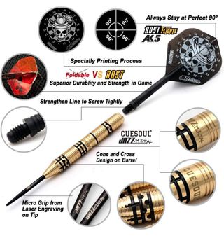 Juego de Dardos de latón