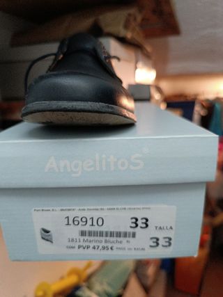 Zapatos comunión de niño