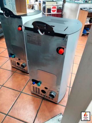 HIDROESTUFA DE PELLETS MODELO RITA 21KW