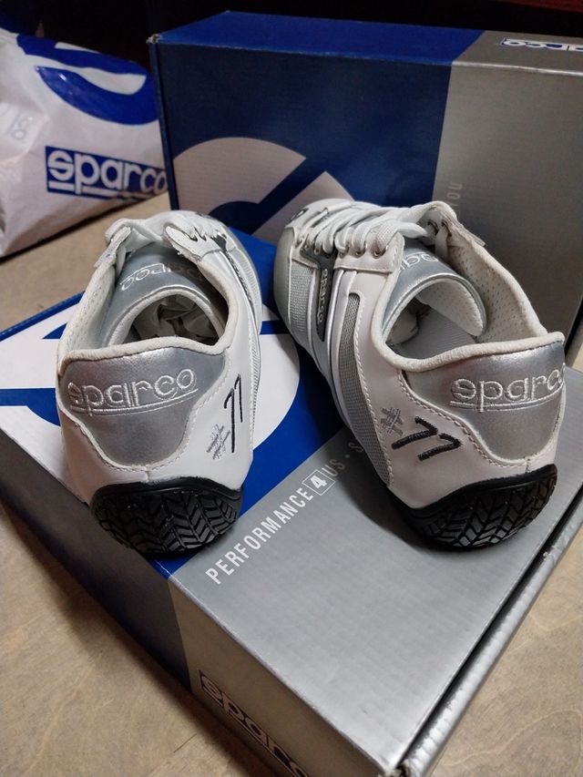 Zapatilla sparco Time 77 Blancas talla 41