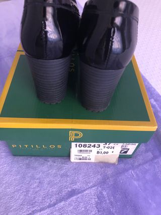 Zapatos Pitillos Negros