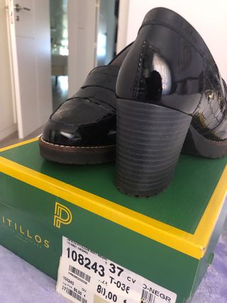 Zapatos Pitillos Negros