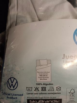 Funda nórdica VW microbús Beetle