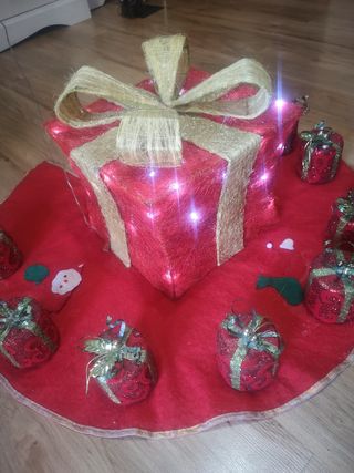 Caja Regalo Árbol Navidad