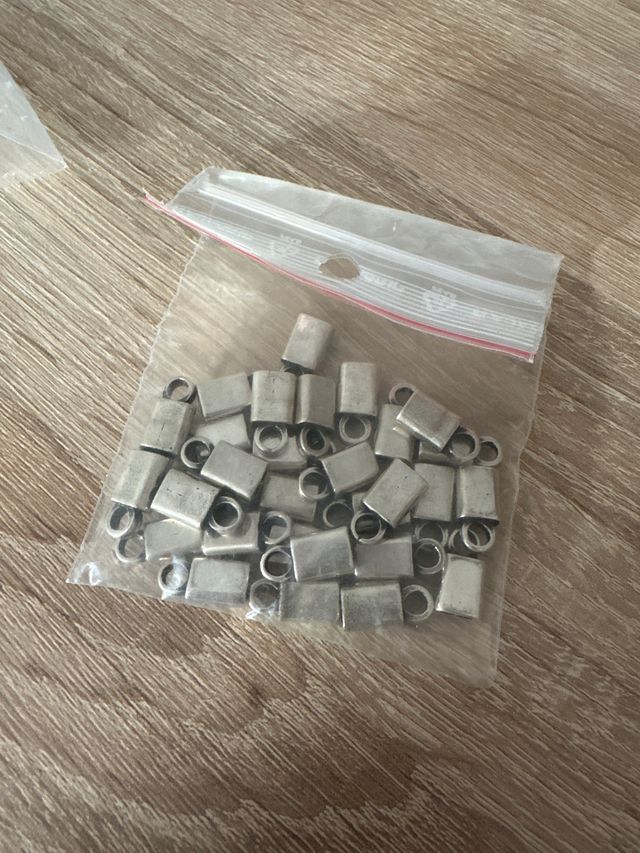 Lote terminales y pasadores Zamak