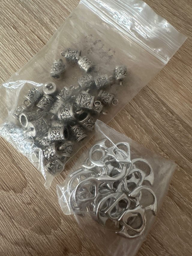 Lote terminales y pasadores Zamak