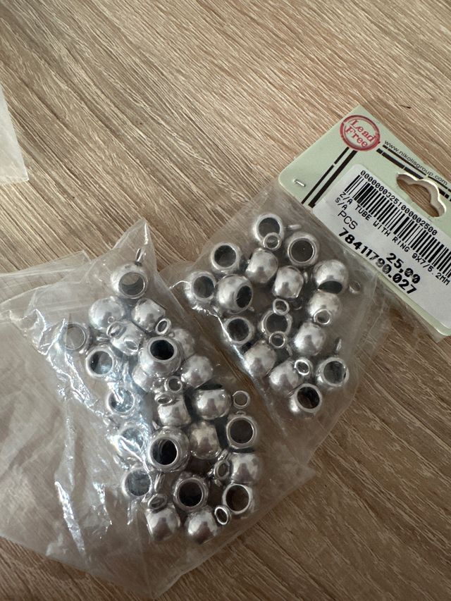 Lote terminales y pasadores Zamak