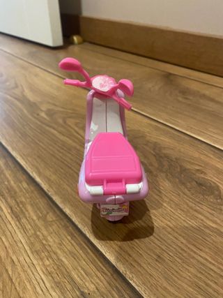 Moto barriguitas rosa