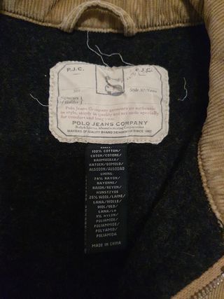 Cazadora Pana Ralph Lauren