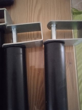 Juego de seis patas de canapé,