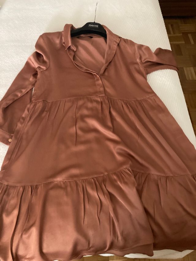 Vestido camisero Zara