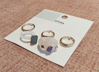 Vendo set de anillos marca Lefties