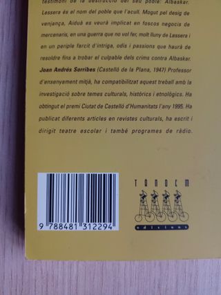 Libro de lectura en valenciano