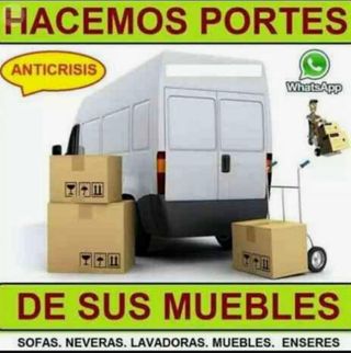 Portes Baratos, Mudanzas,Motos, Alquiler Furgoneta