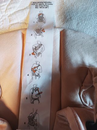 Portabebés babybjorn baby carrier one