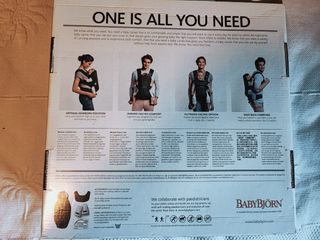 Portabebés babybjorn baby carrier one