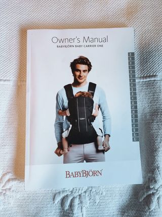 Portabebés babybjorn baby carrier one