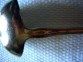 Antica posateria in argentone