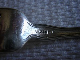 Antica posateria in argentone