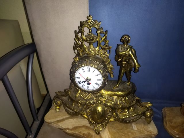 orologi antichi in bronzo grandi e pesanti