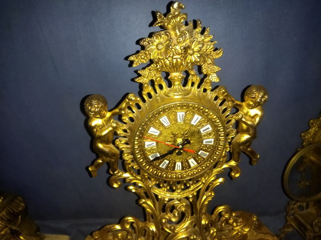 orologi antichi in bronzo grandi e pesanti