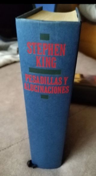 Libros lectura Steptehen King Pesadillas y alucina