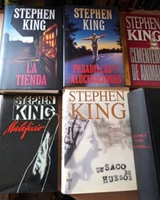 Libros lectura Steptehen King Pesadillas y alucina