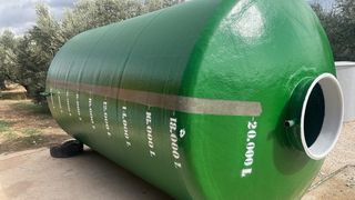 Depósitos recogida de aguas pluviales