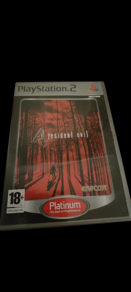 Resident Evil 4 ps2 español caja +manual