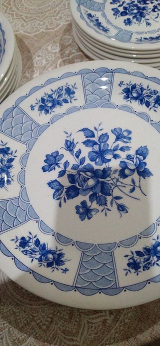 Vajilla inglesa porcelana antigua