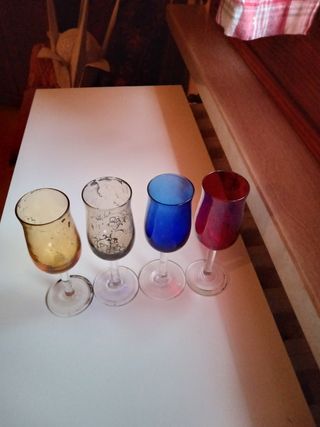 Bicchierini liquore vintage