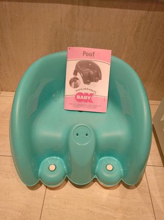 Pouf Ok baby asiento baño bebé
