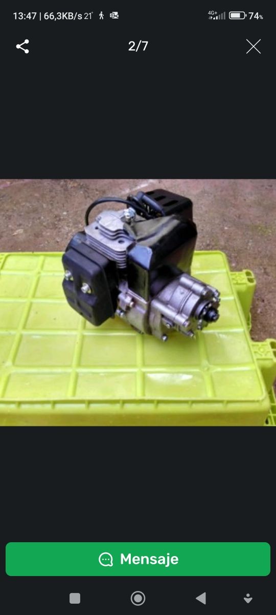 Motor 49 cc,con alternador 