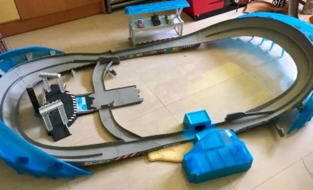 Pista florida Cars circuito coches carreras de segunda mano