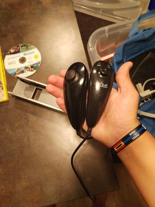 Wii con distintos juegos