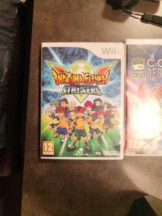 Wii con distintos juegos