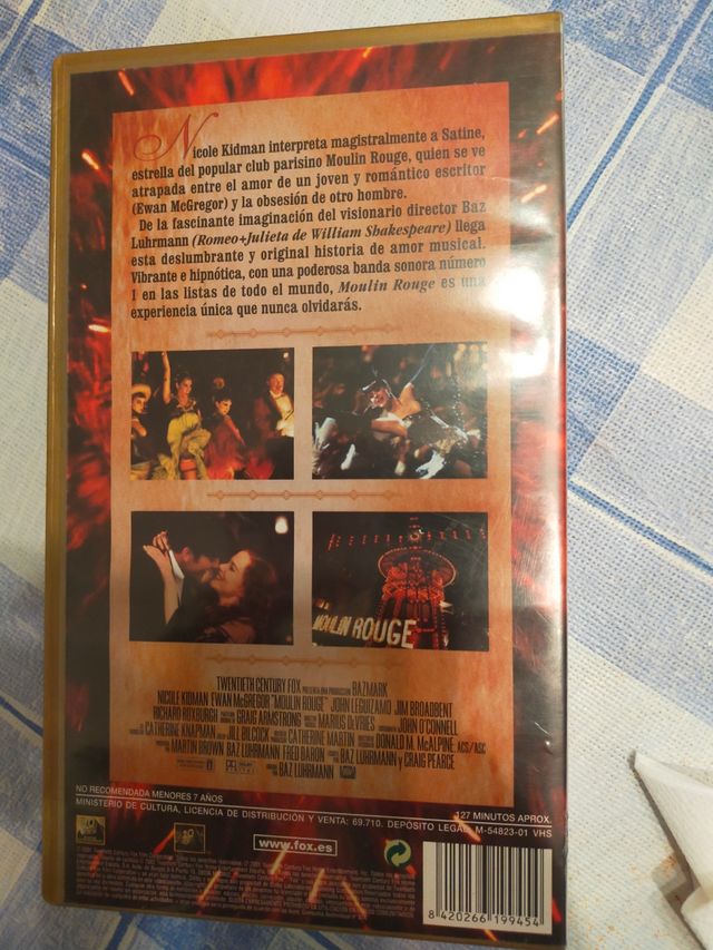 MOULIN ROUGE - PELI VHS