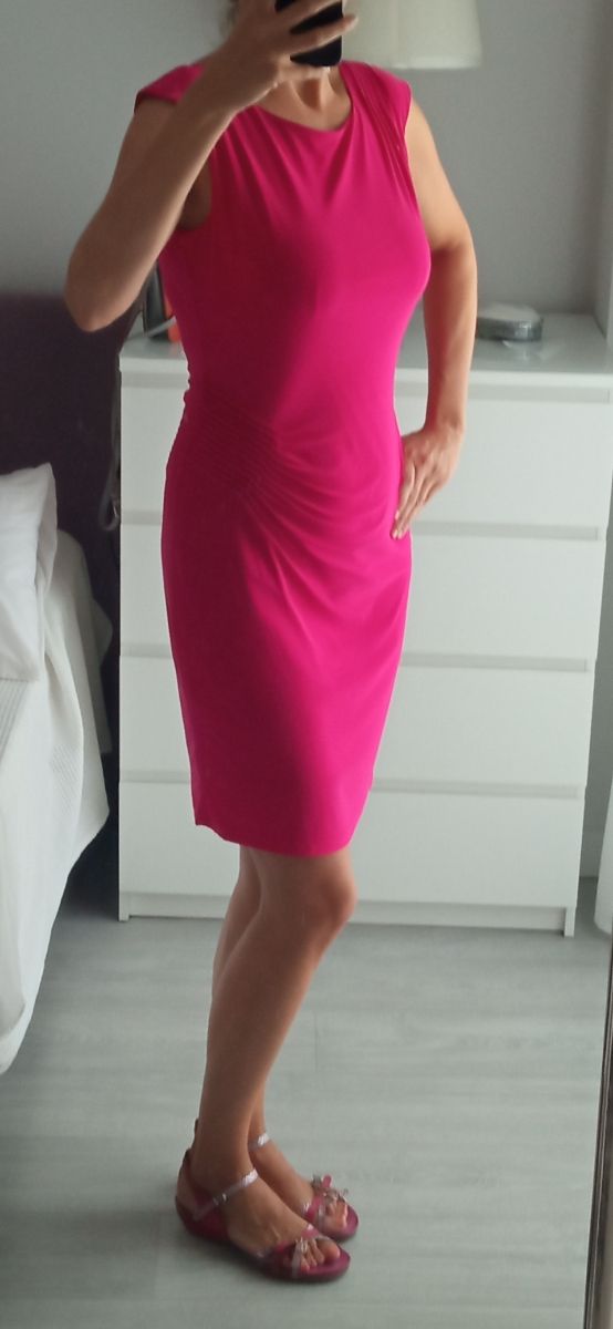 Vestido fucsia
