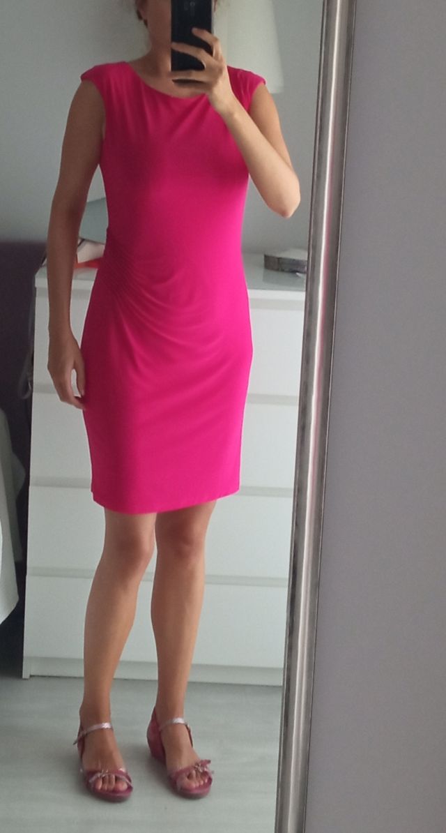 Vestido fucsia
