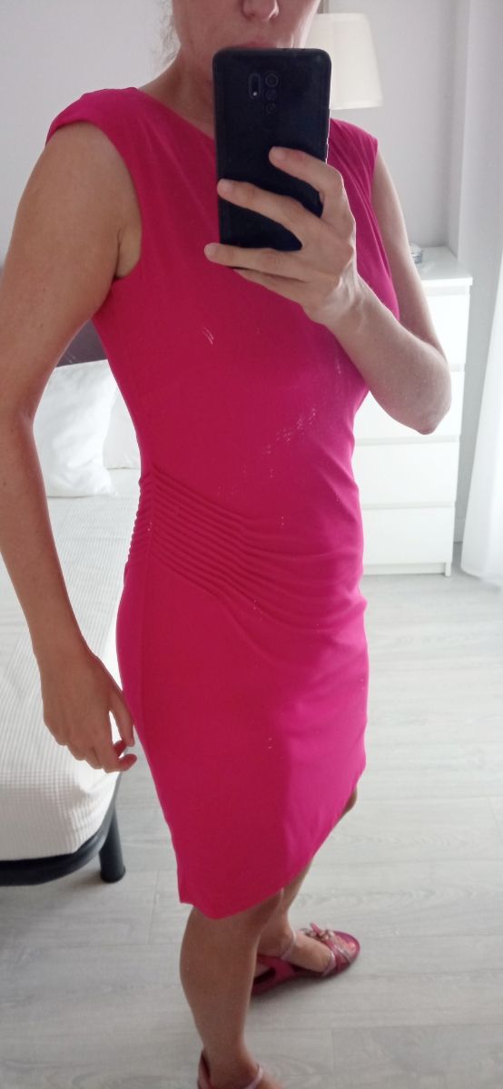 Vestido fucsia