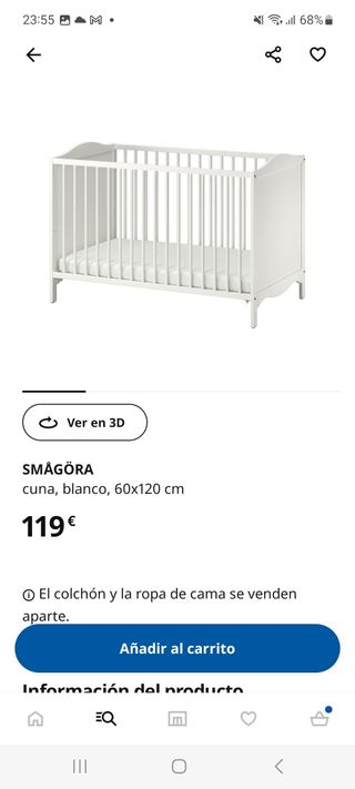 Cuna Ikea