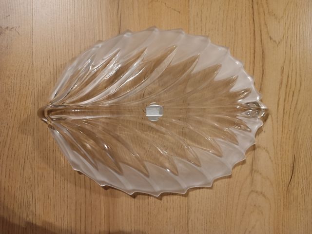 Walther Glas vassoio cristallo