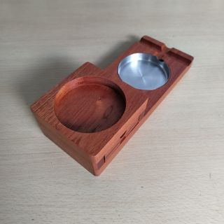 Cinzeiro de charuto madeira maciça