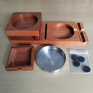 Cinzeiro de charuto madeira maciça