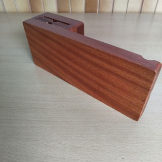 Cinzeiro de charuto madeira maciça