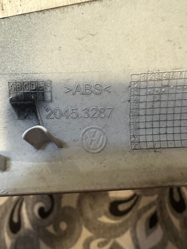 Volkswagen Golf 2017 tapa espejos