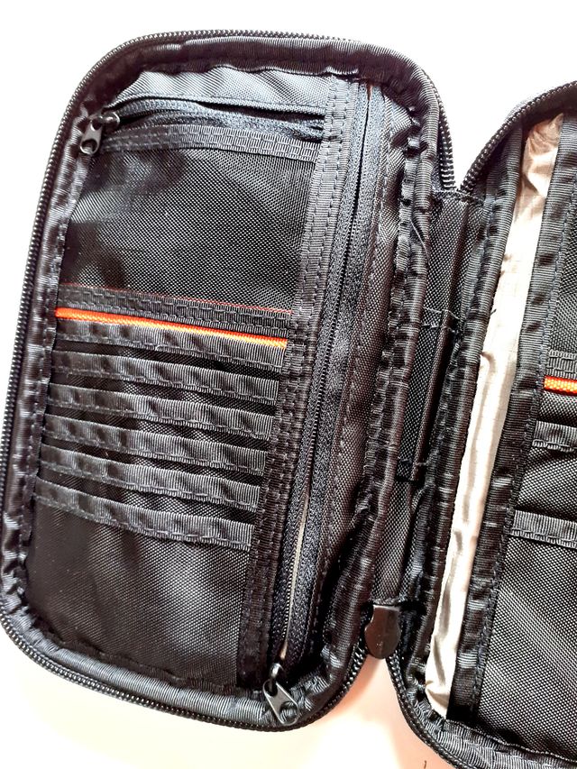 Astuccio portadocumenti portafoglio multitasca